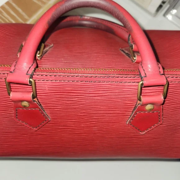 Louis Vuitton 1991 Speedy 25 handbag Authentic - Picture 9 of 14